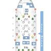 BA 777 Club World Seating Plan (Courtesy Seat Guru)